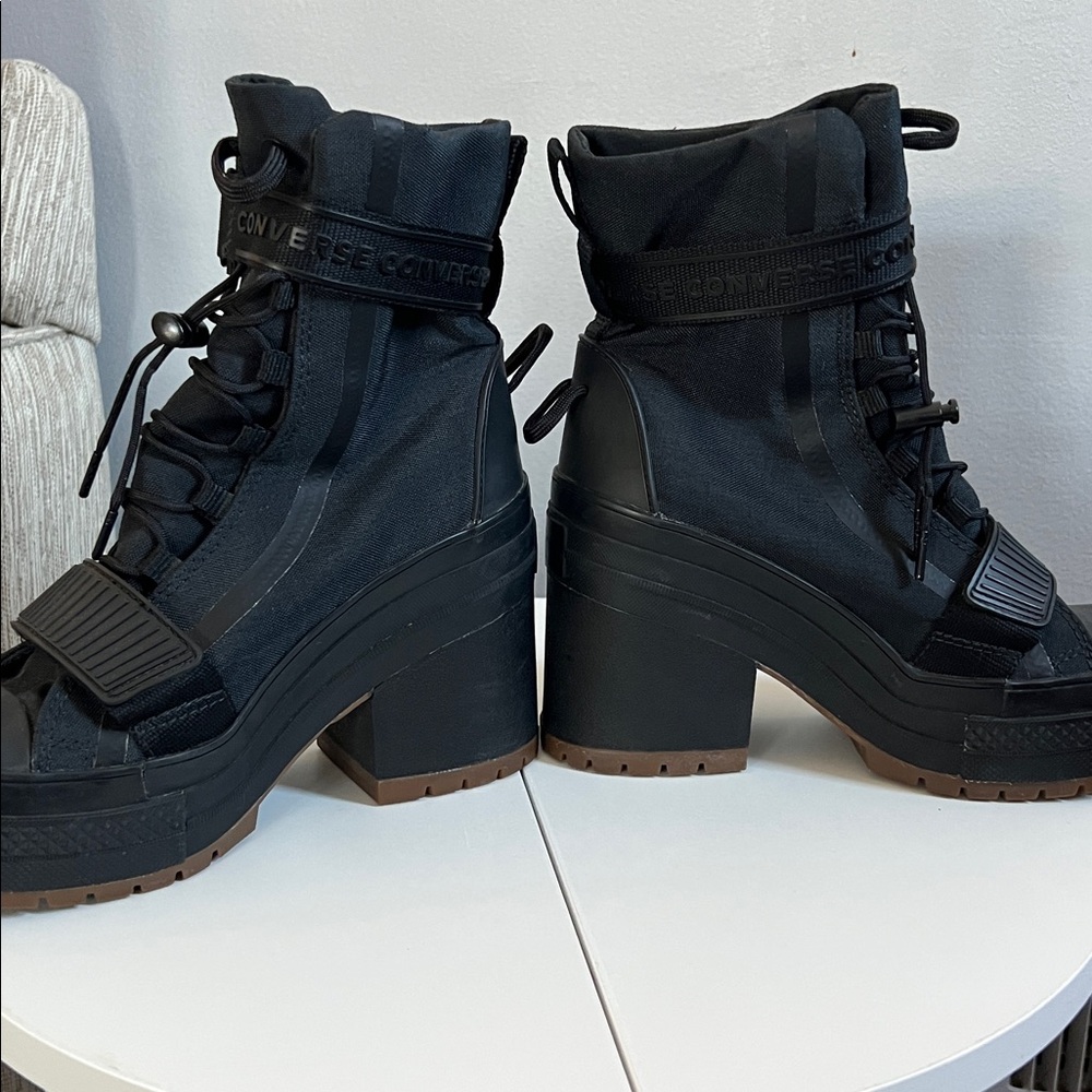 Converse GR82 High Heel Combat Boots - Picture 8 of 9